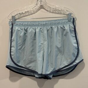 Nike Women's Sky Blue Athletic Shorts